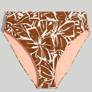 Madewell plus high-rise bikini bottom